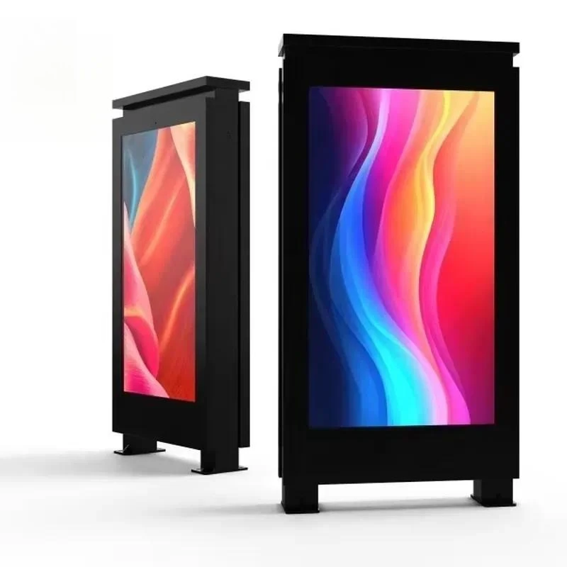 Floor-standing 55 Inch Premium Display Performance Outdoor Advertising Machine
