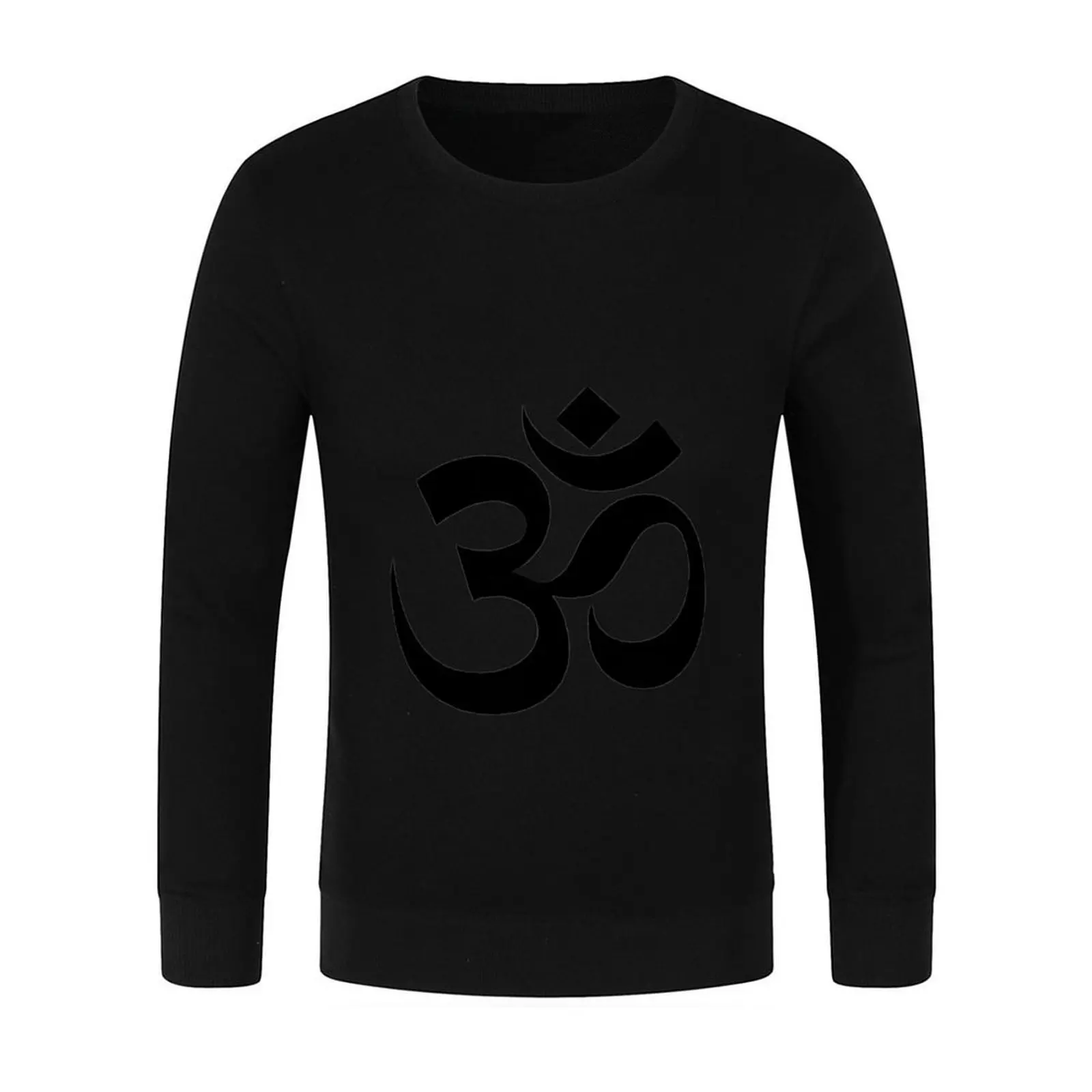 Om (Ohm) - كن واحدًا مع كل شيء بلوفر ملابس رجالية ملابس أنيمي ملابس على الطراز الكوري سترة خريف جديدة #2