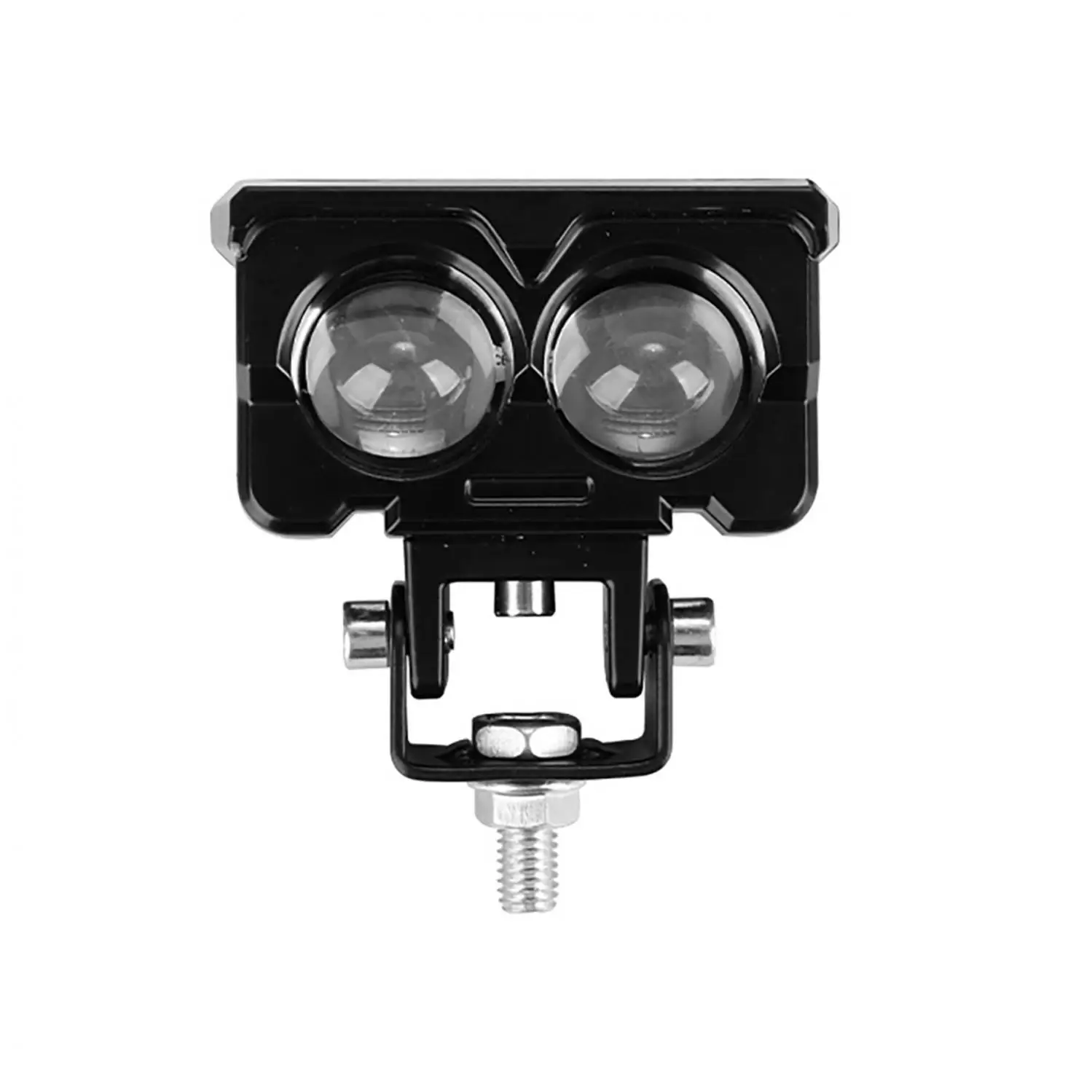 6500K Yellow White Dual Color Double Lamp Hi / Lo Beam LED Motorcycle Headlight for Tractor Truck ATV Boat 9 - 85V Aux Spotlight