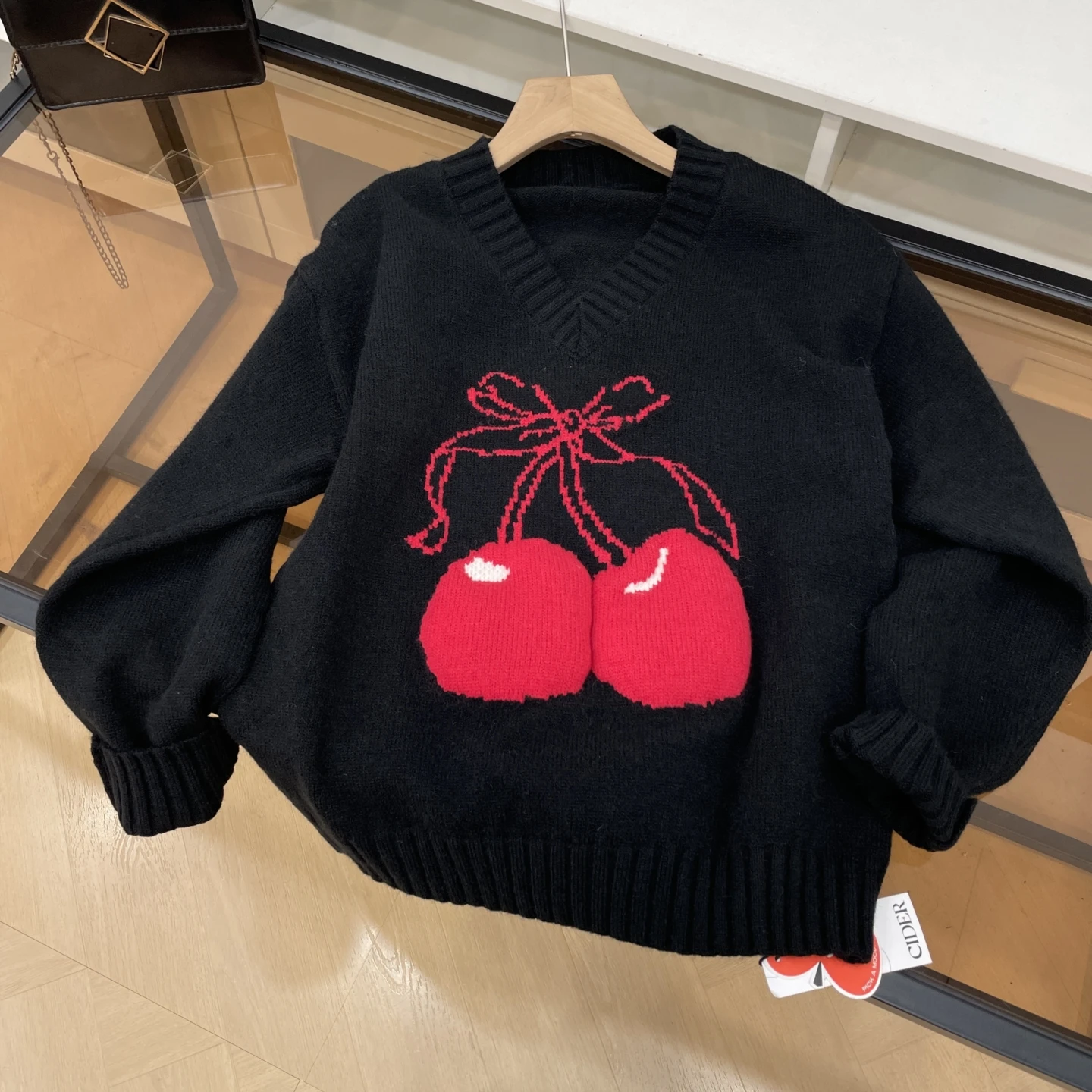 

Faionable Print Design Loose Long Sve round Ne Women's Sweater Autumn New Sle Versatile K6 Sweet Sle Straight Cut