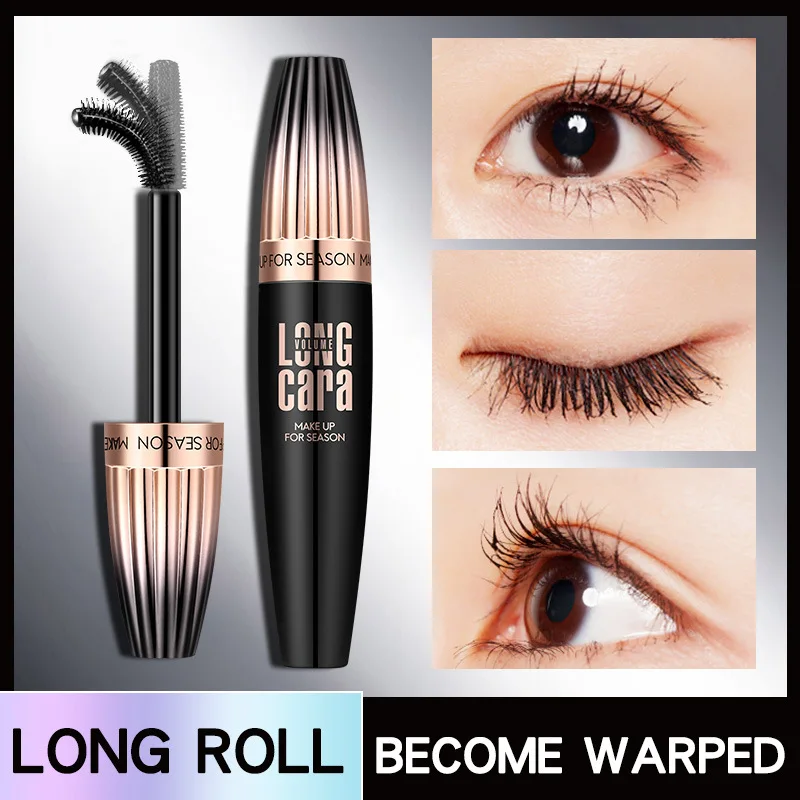 InjFibre-Mascara pour extension de cils, optique, boucle, imperméable, résistant à la transpiration, mince, pas facile à teindre, document, maquillage, 1 à 10 pièces