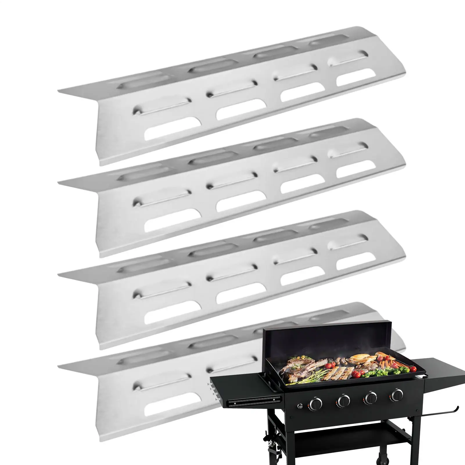 plaques-de-protection-universelles-pour-barbecue-4-pieces-en-acier-inoxydable-durables-pour-interieur-exterieur-maison-cuisine-barbecue