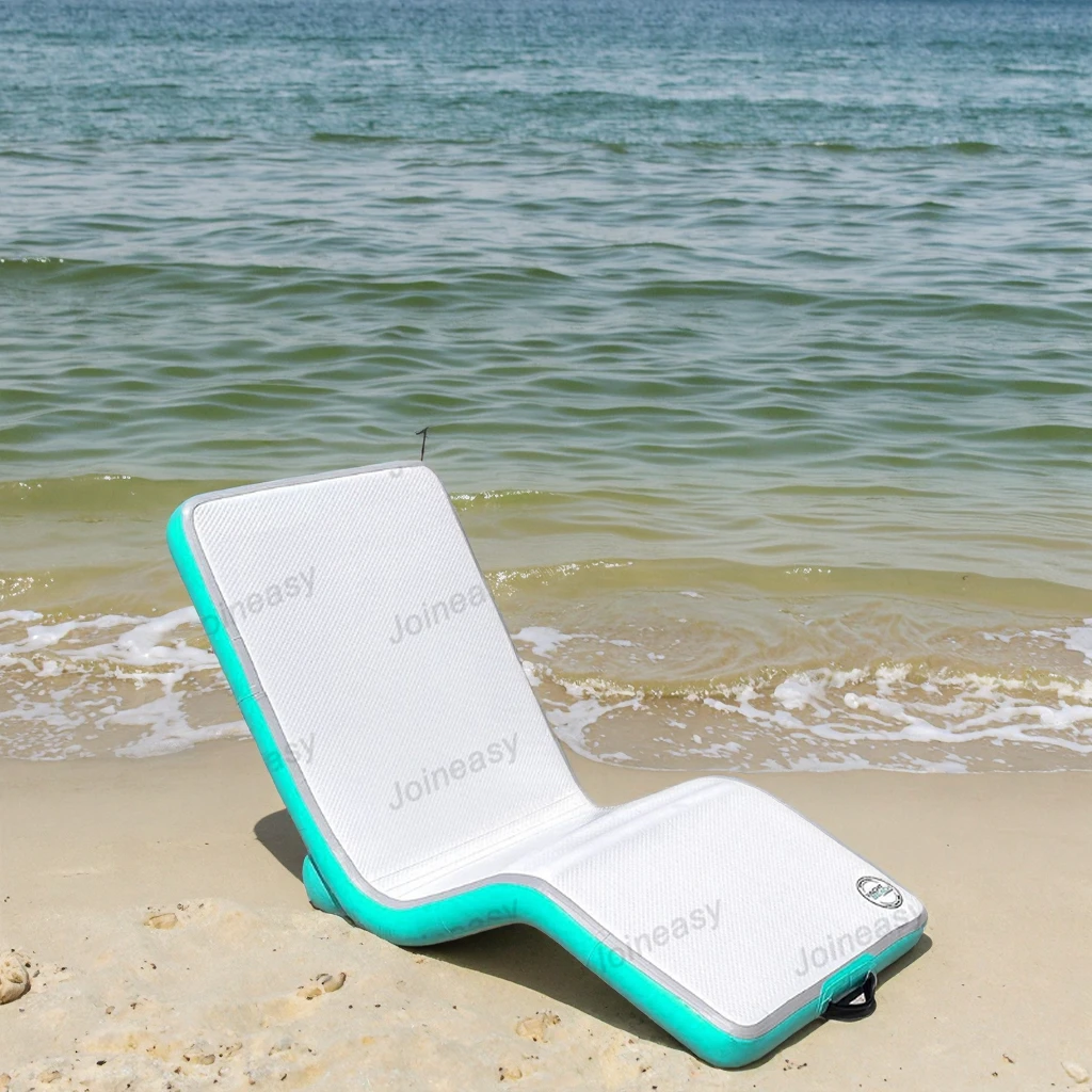 

Inflatable Floating Lounge DWF Beach Chair for Sea Vacation Ergonomic Recliner