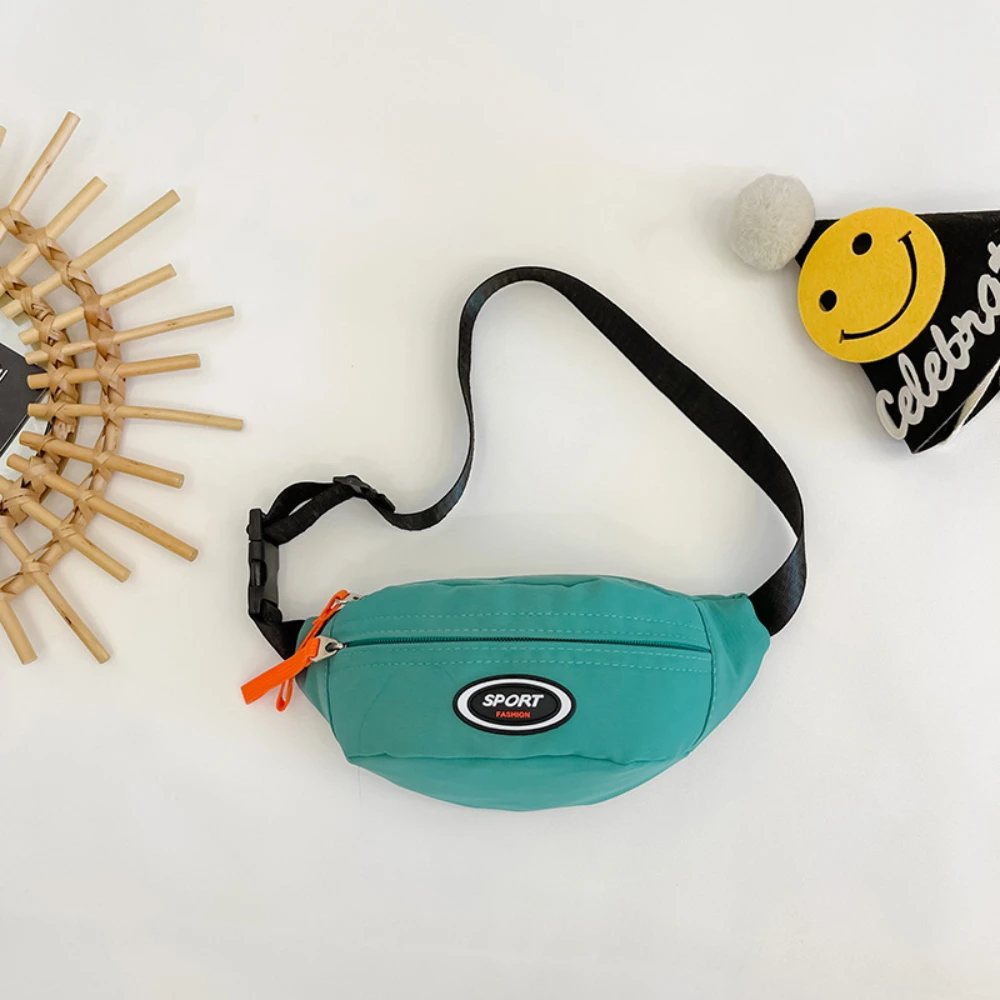 Borsa da petto per bambini, borsa a tracolla cool e alla moda per ragazzi, semplice e individuale, popolare trave in stile coreano stile Harajuku