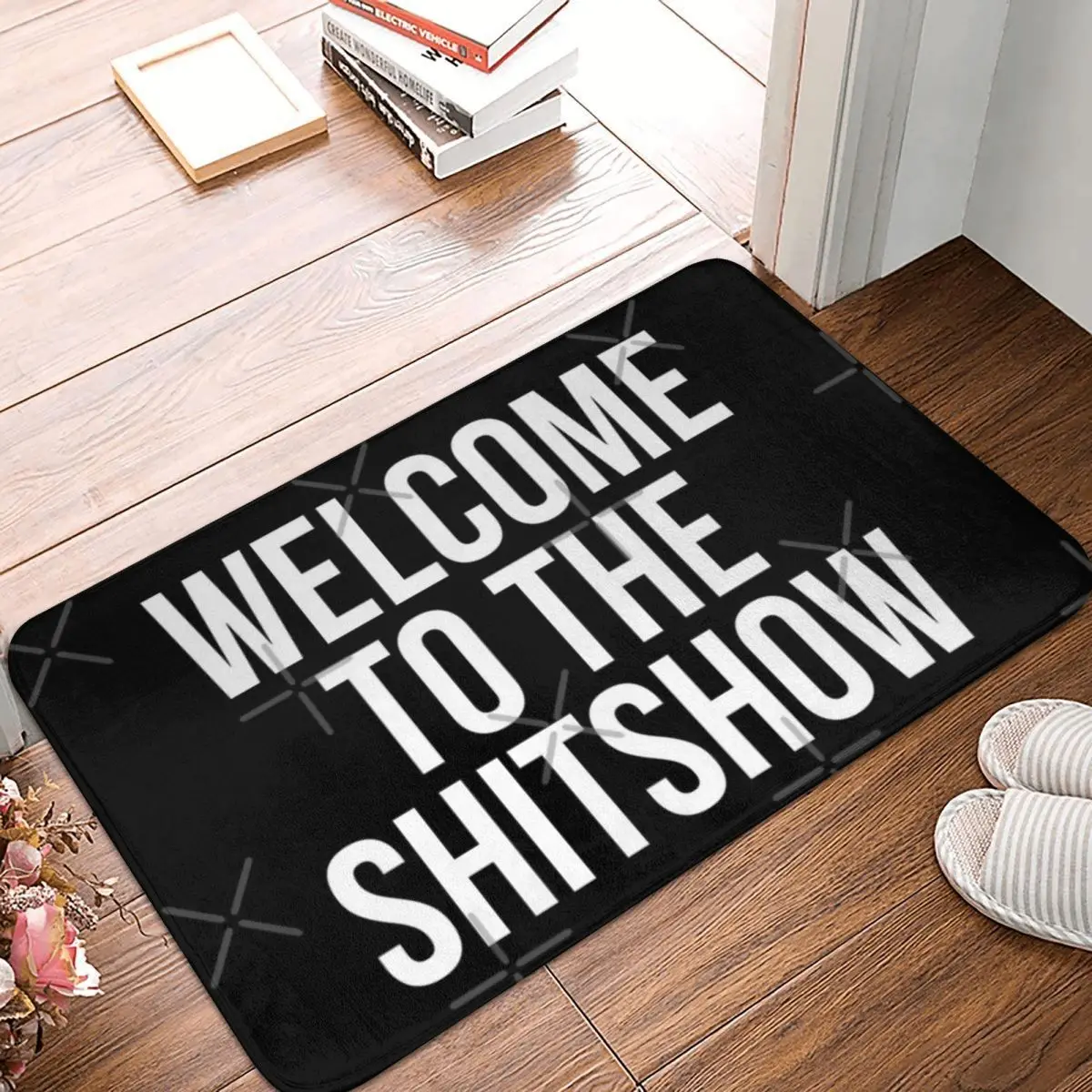 

Welcome To The Shitshow 40x60cm Carpet Polyester Floor Mats Mats Customizable Bathroom Everyday