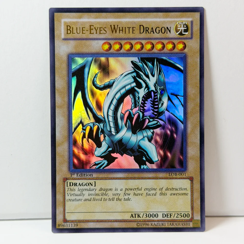 Yu-Gi-Oh! 1st Edition Game Foil Cards Legends of Blue Eyes White Dragon | Spoiler Rare Gold Card  LOB001/005/006/070/118/120-124