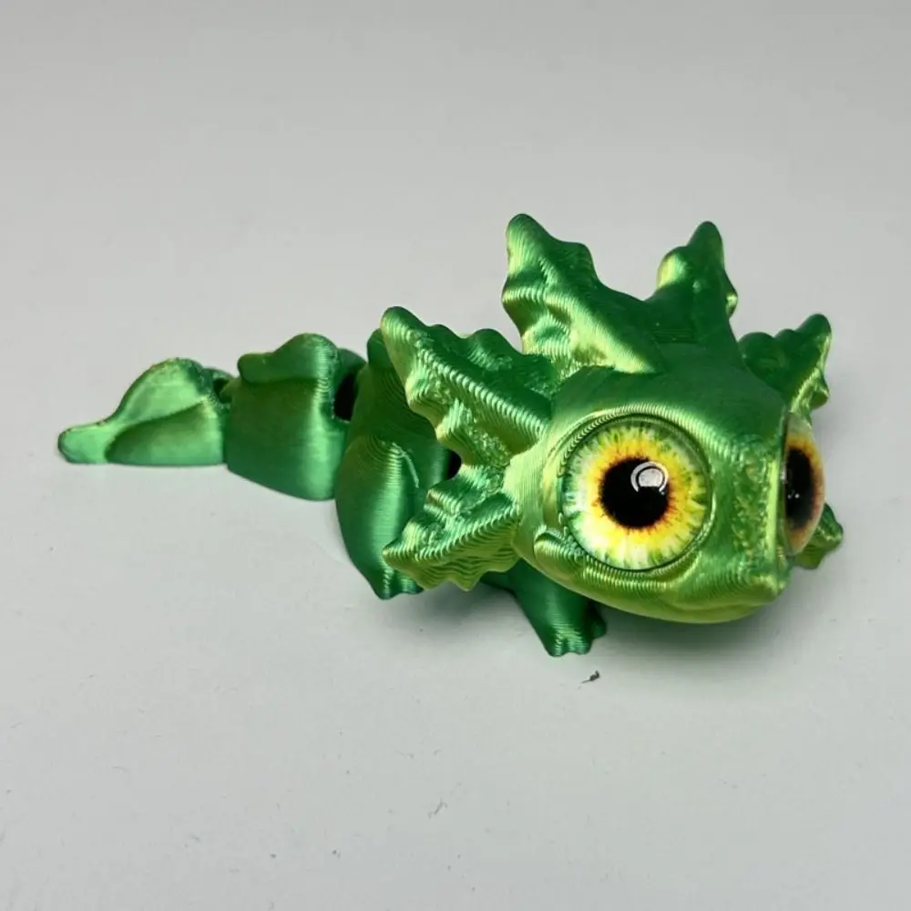 Multi-articulação design impressão 3d figuras newt peças móveis simulação olhos simulação olhos figuras 3d impresso desenhos animados