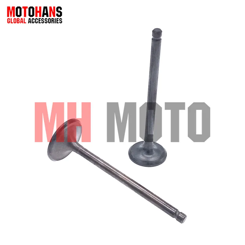 MOTORCYCLE INTAKE AND EXHAUST VALVES SET FOR WH125 KYMCO AGILITY LIKE 125 MOVIE XL 125 PEOPLE S 125 SUPER 8 125 VISAR 125I CK125