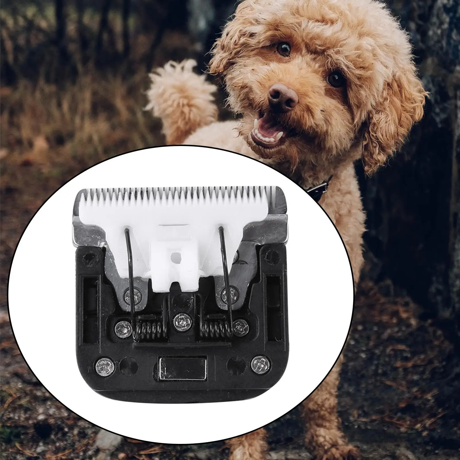 Tufting Clippers Blade Mini Replaceable Pet Scissor Head Electric Carpet Trimmer Replacement Head Efficient for Woolly Rabbit
