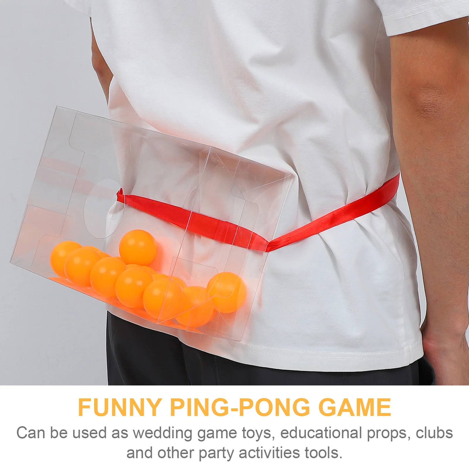 4 قطع من صندوق ألعاب الكرة المزخرفة، دعامة ممتعة للحفلات للأطفال والكبار، نشاط ربط الأسرة، معدات اللعب الداخلية والخارجية