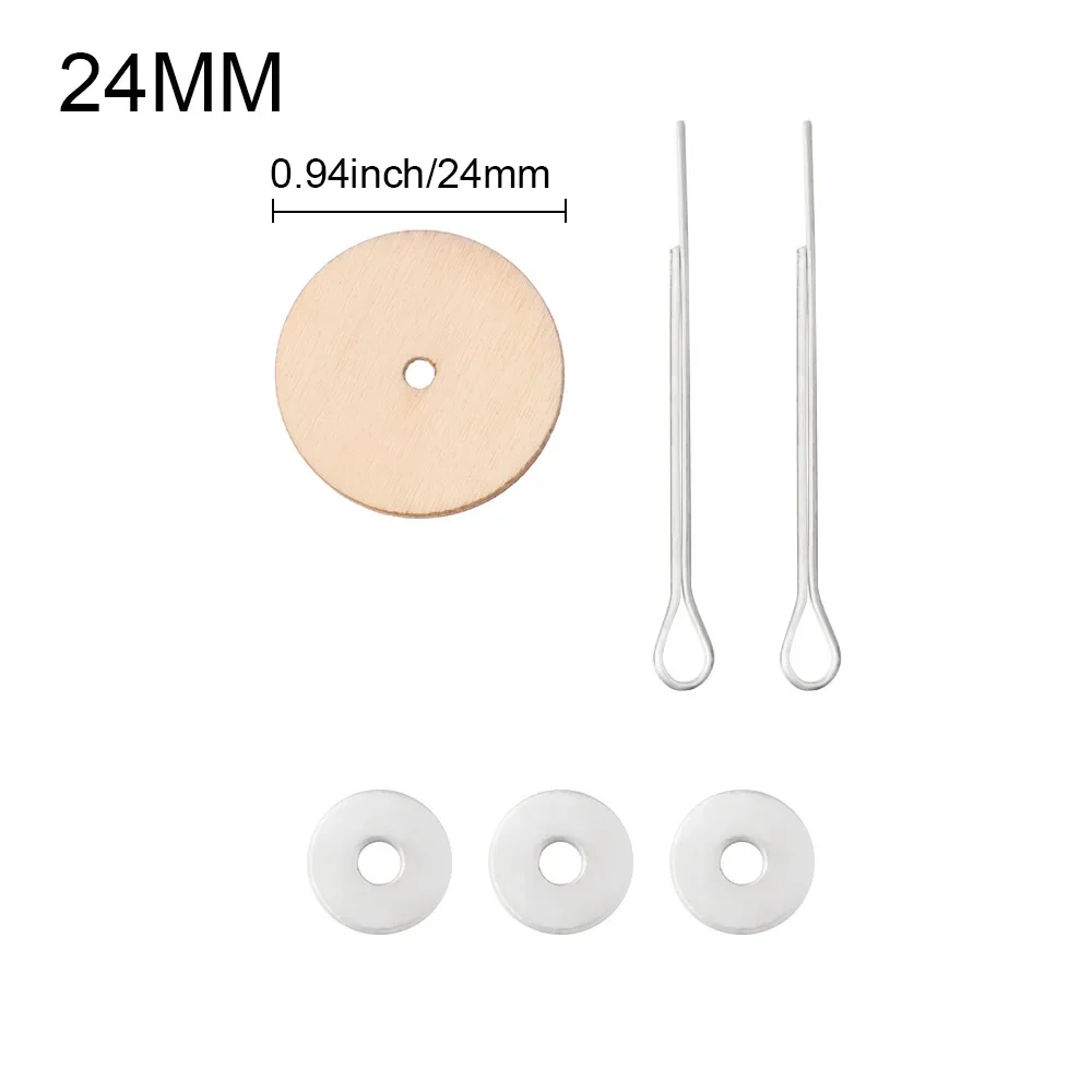 20/50Pcs 15/20/25/30/35/45mm Weiß Kunststoff DIY Puppe gelenke Teddybär Machen Handwerk Kinder Spielzeug Puppen Zubehör Für Kind Spielzeug