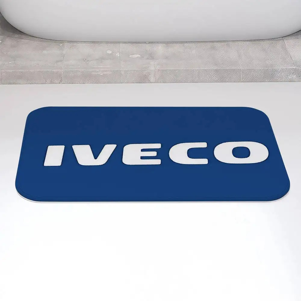 جديد IVECO الكلمة حصيرة مطبوعة كبيرة السجاد غرفة وغرفة نوم السجاد الحمام المضادة للانزلاق باب الحصير السجاد الصغيرة