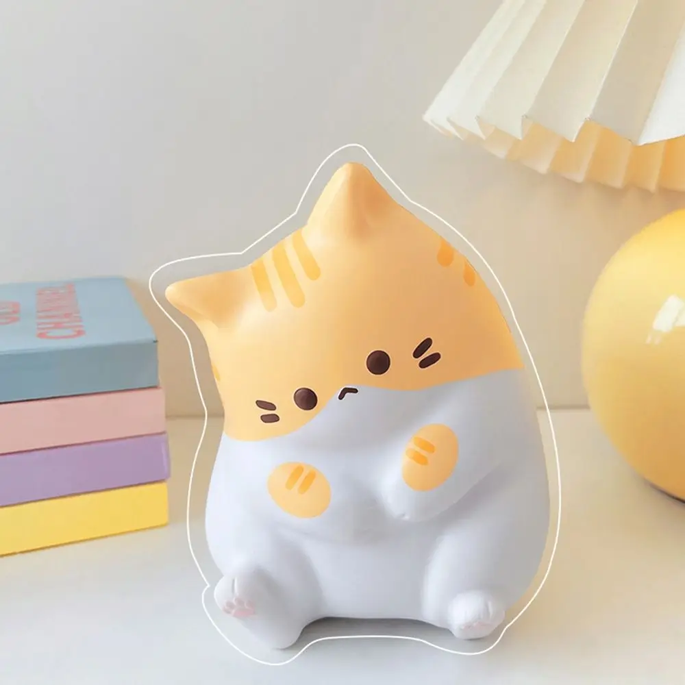 Kawaii Cartoon Cat Squeeze Toys Plushie Slow Rebound Decompression Doll Cute Stress Release Release Anxiety Toy