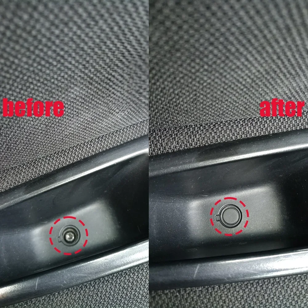 2X For Renault Fluence 2009 2010 2011 2012 - 2015 Samsung SM3 Car Interior Door Handle Cap Pull Clip Cover 7703074513 New