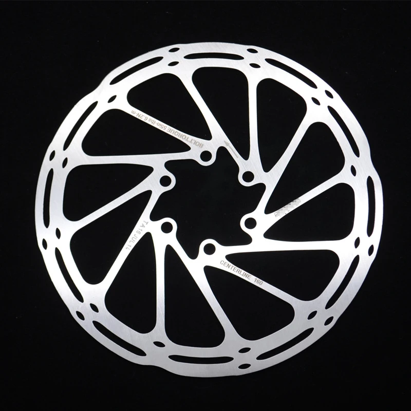 MTB Bicycle Bike Disc Brake Rotor Centerline 160mm 180mm 203mm Stainless Steel MTB Road Hydraulic Brake Disc Rotors Centerline