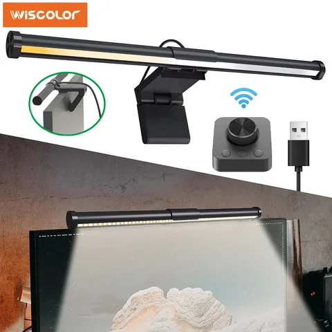 LED Computer Monitor Light Bar with Remote Control Eye-Care Table Lamp…