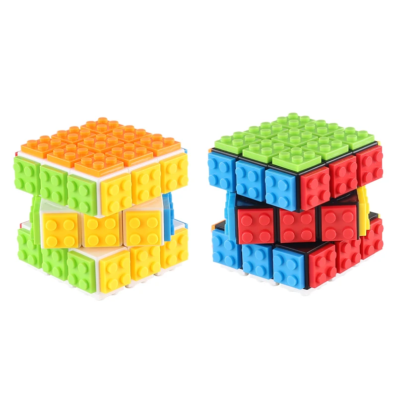 

Building Blocks Cube 3x3x3 Puzzle Magic Cube Detachable professional education smooth speed competition children's toy gift