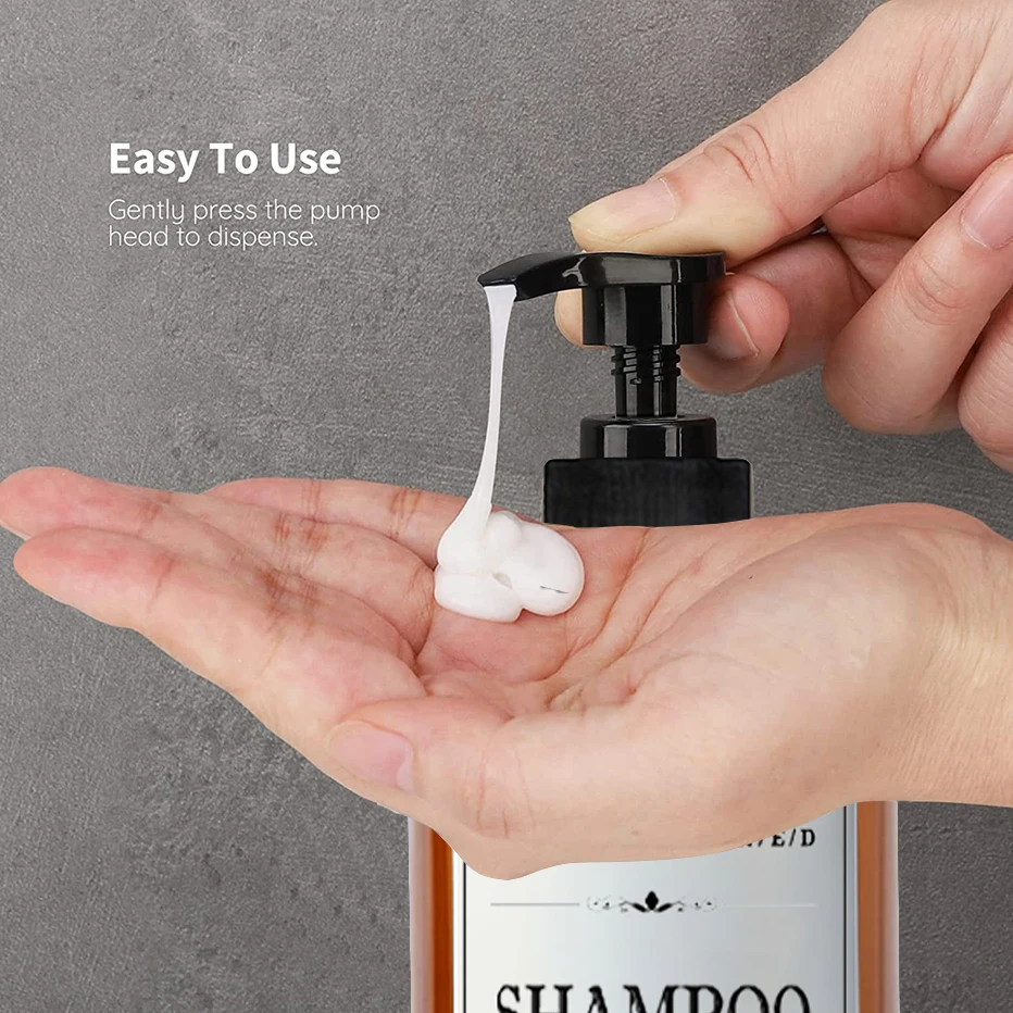 16oz Shampoo Bottles Bathroom  - Home Bathroom Soap Dispenser ulasan dan harga
