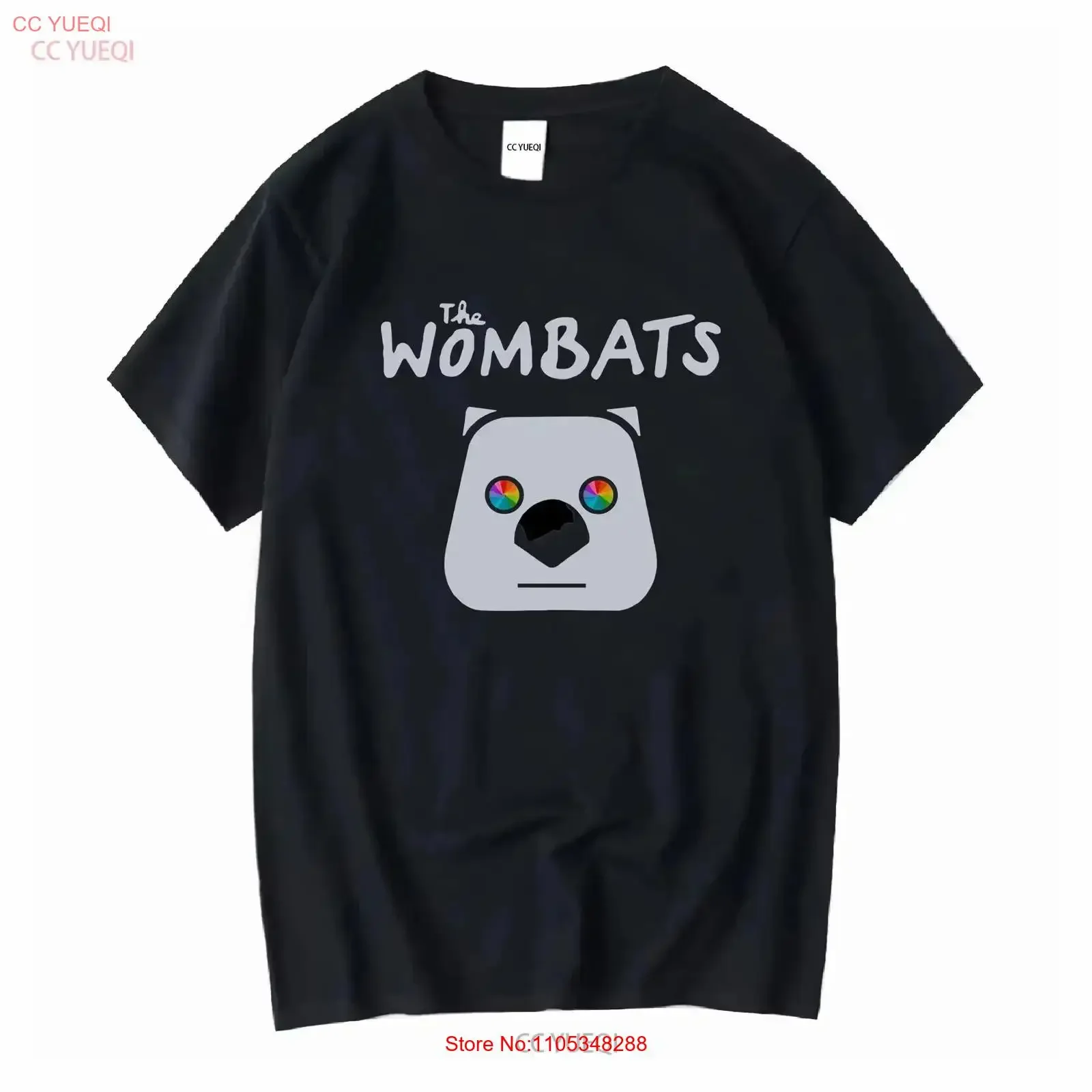 Camiseta de la banda The Wombats, música indie rock inglesa, Matthew Murphy, todas las tallas, ropa de diseñador vintage lavada, ropa de calle con estilo