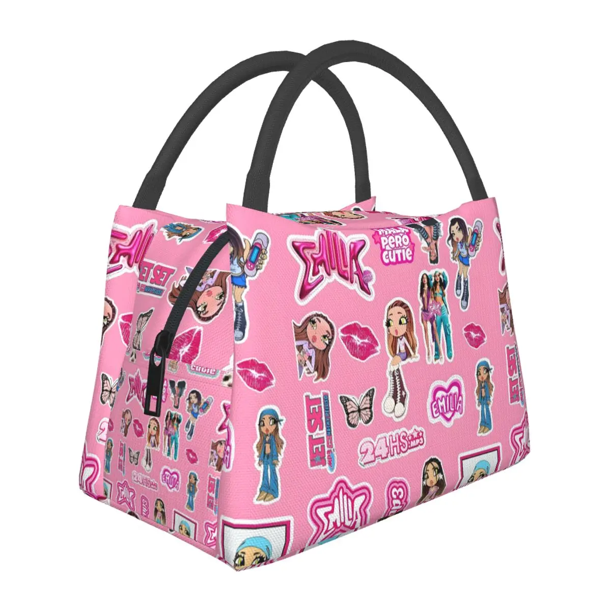 

Emilia Mernes Mp3 изолированная сумка для обеда герметичный мультяшный контейнер для обеда сумка-холодильник сумка-тоут ланч-бокс для работы сумка для еды для пикника