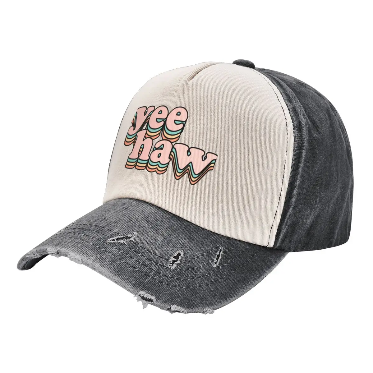 

Yee Haw Baseball Cap Beach Dropshipping Big Size Hat Wild Ball Hat Men's Luxury Women's