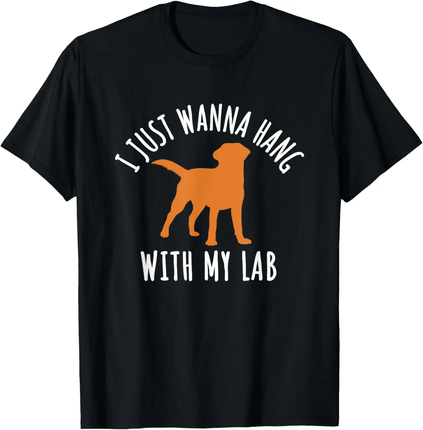 Fox Red Lab Hang with My Labrador Retriever Mom Dad T-Shirt