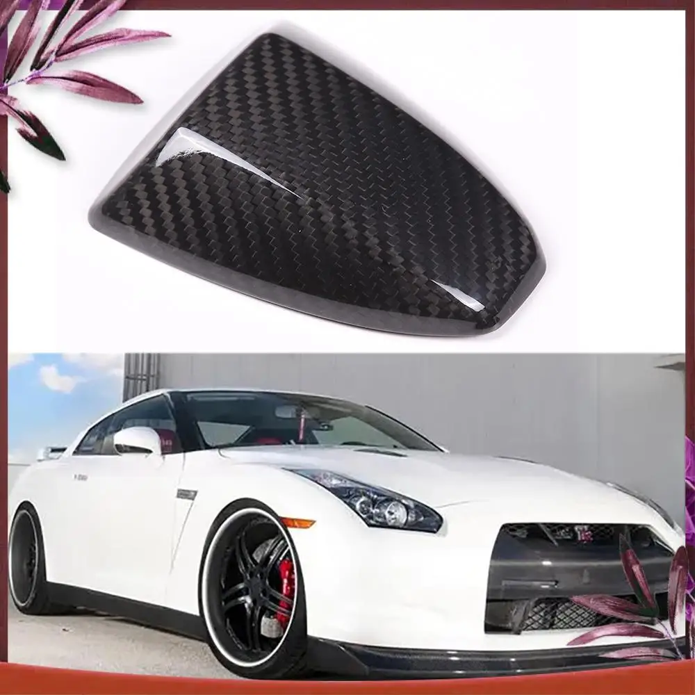 

Прочный подходит для Nissan GTR R35 2008-2016, крышка антенны на крыше автомобиля из настоящего углеродного волокна