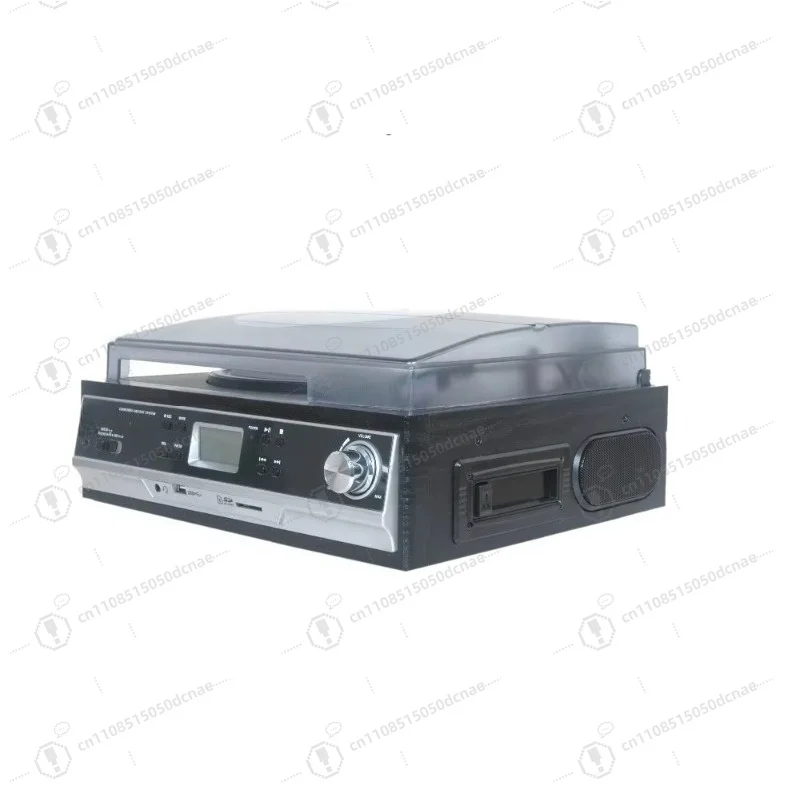 3 Speed Vinyl Record Player Portable Turntable with Carrying Case Built-in 2 Speakers RCA Output Aux Headphone Jack
