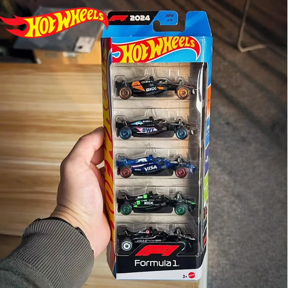 

Hot Wheel 1:64 Alloy Sports Car, Red Bull F1 Racing Car, Five Pack, Five Pack, Mclaren Simulation Toy Car Model gift