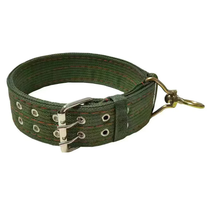 Strong Durable Belay Tie Adjustable Cattle Collar Cow Hauling Collar Livestock Feeding Supply Canvas Belt Veterinary Equipment