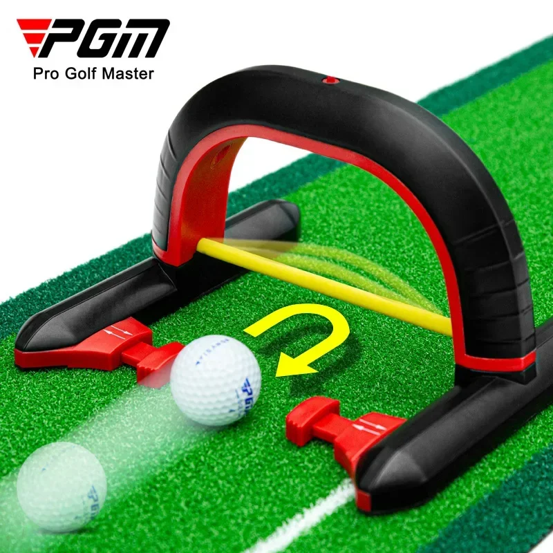 PGM Golf Putter Practitioner Arch Adjustable Difficulty Elastic Rope Return Indoor Training Golf Accessories TL037