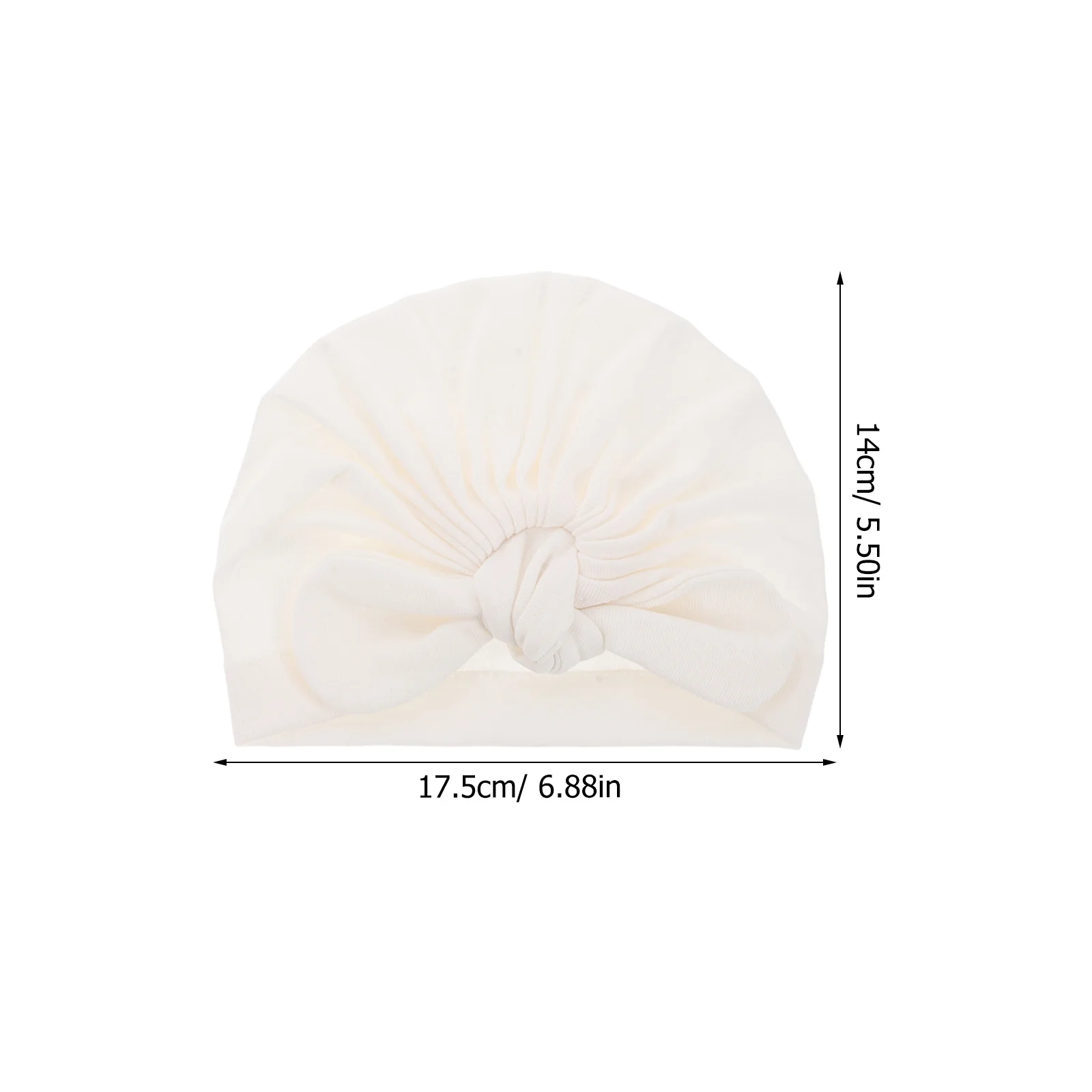 2Pcs Baby Turban Hats Cotton Soft Newborn Beanie Caps Infant Headwrap for Boys Girls Indoor Outdoor Use Newborn Hats for Boys