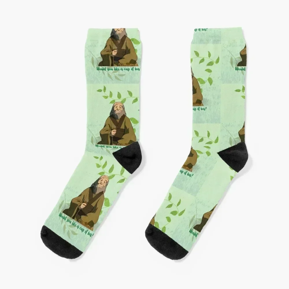 Uncle Iroh - Would you like a cup of tea? Socks snow cute Socks Men Women's