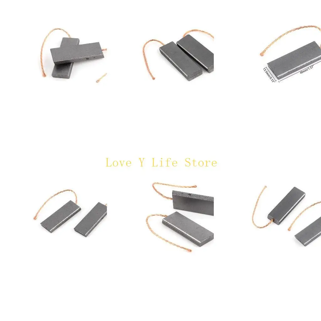 

L74C 2 Pieces Durable Washing Machine Carbon Brush Fits For Siemens Drum Type