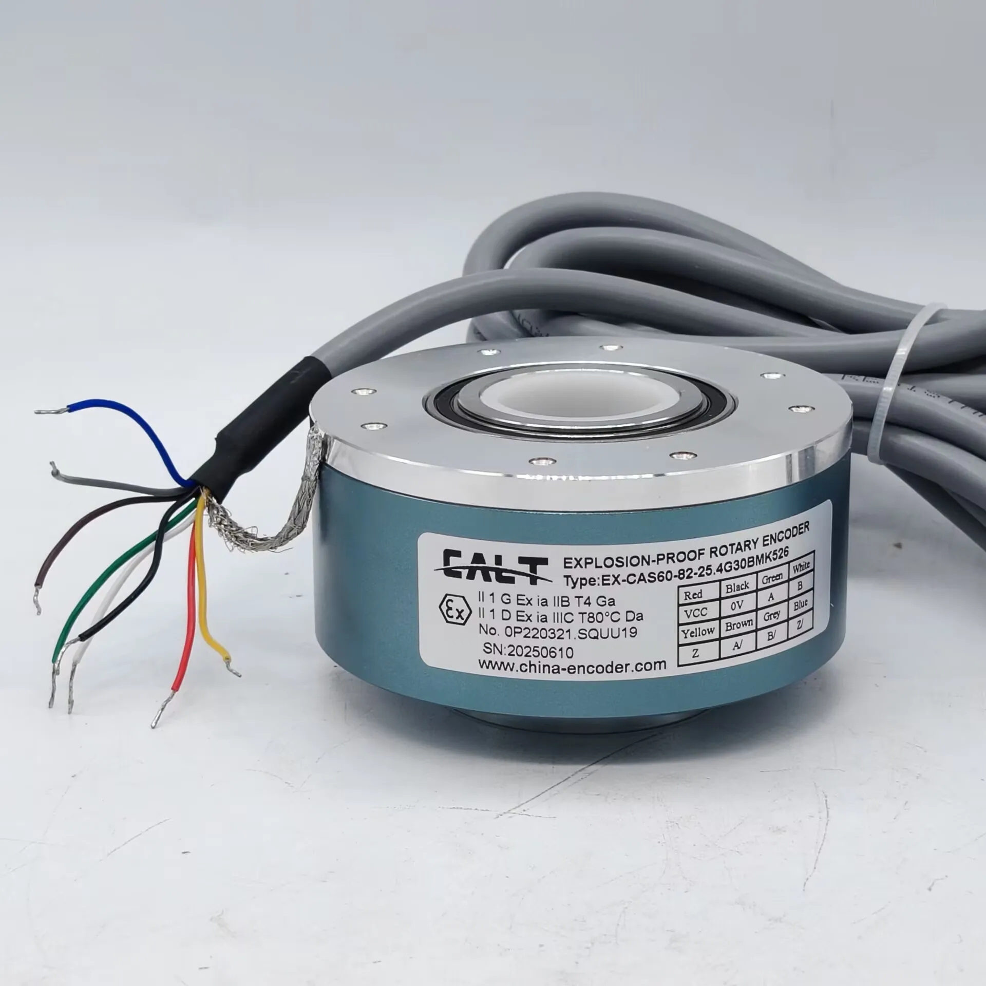 Customizable EXPLOSION-PROOF ROTARY ENCODER CALT EX-CAS60-82-25.4G30BMK526