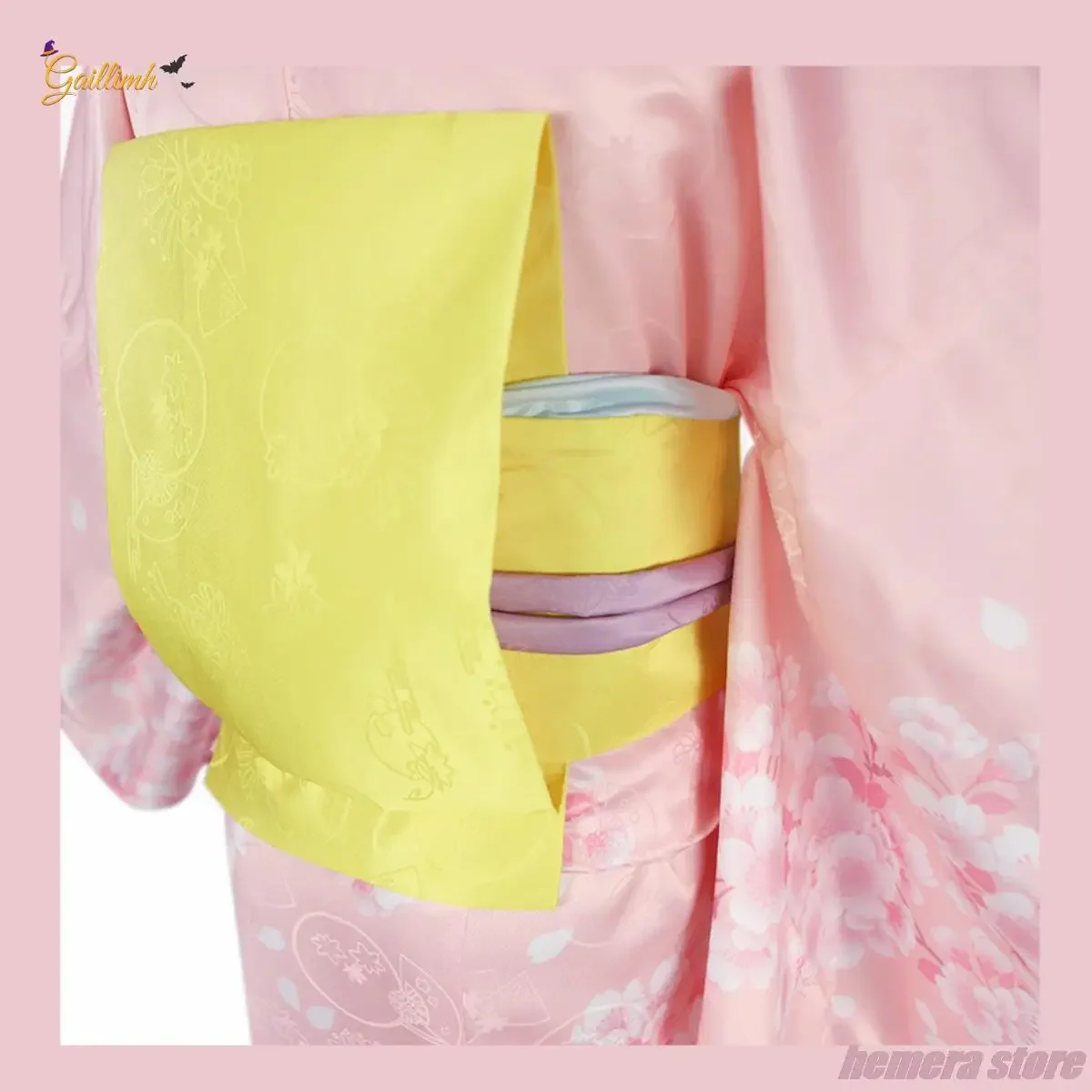 КосплейАниме My Happy Marriage Saimori Miyo Косплей Костюм Парик Японское Кимоно Розовое Синее Платье Наряд Женский Kawaii Хэллоуин Su