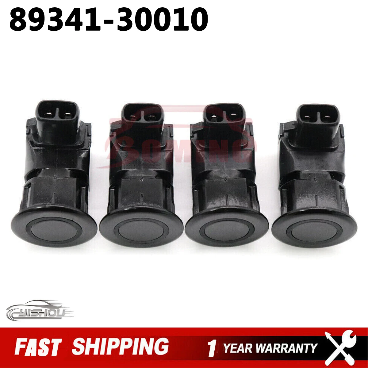

4PCS 89341-30010 Car PDC Parking Sensor Bumper Reverse Assist Fit For Lexus GS300 GS350 GS430 GS450h GS460 IS F IS250 IS350