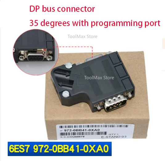 Compatible with DP connector 485 plug Profibus bus connector 6ES7972-0BA12-0XA0