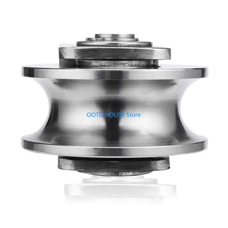 103A U Wheel Pulley 304 Stainless Steel Track Wheel Loading 660lb Capacity Removable U Wheel Pulley Block