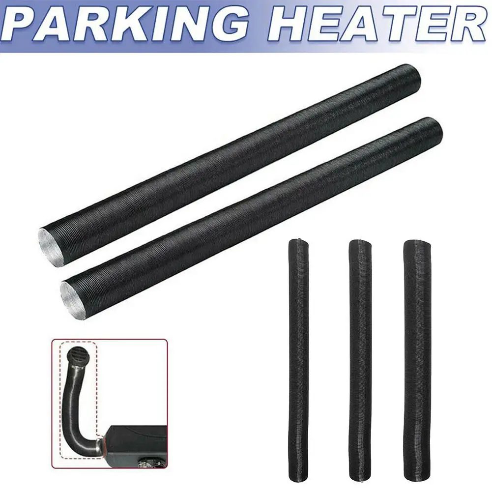 42mm 60mm 75mm Diameter 100-500cm Length Air Parking Heater Duct Pipe Tube Hose For Webasto Eberspacher Car Camper