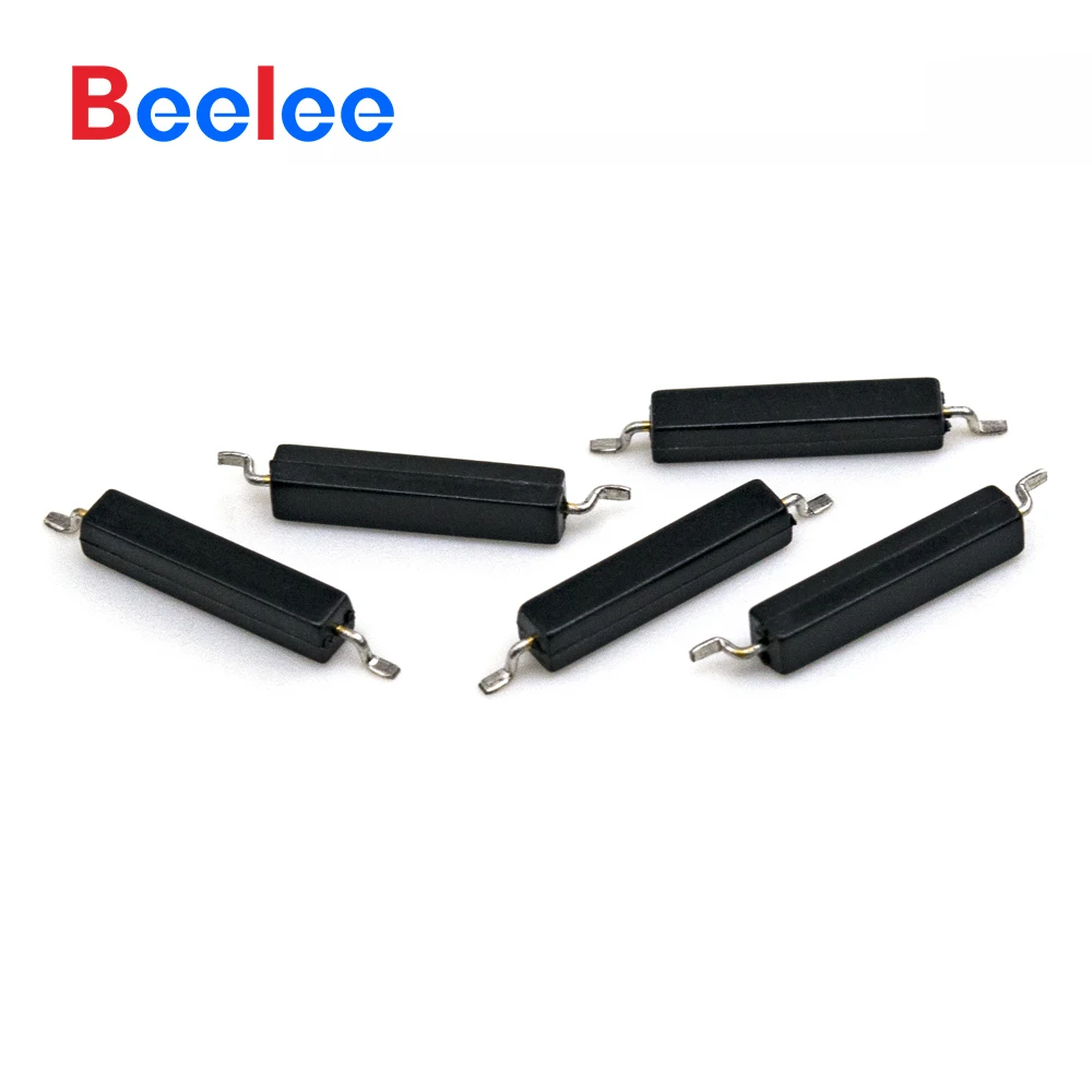 50 قطعة GBeelee 2.8X16mm البلاستيك مختومة الجافة ريد التبديل الاستشعار المغناطيسي ريد التبديل الاستشعار أسطواني مختومة ل عدادات المياه