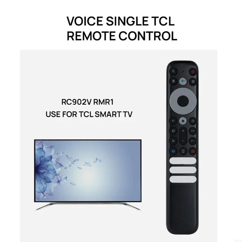 Mando a distancia R9JB para TCL RC902V FMR1 con tecla Netflix sin voz