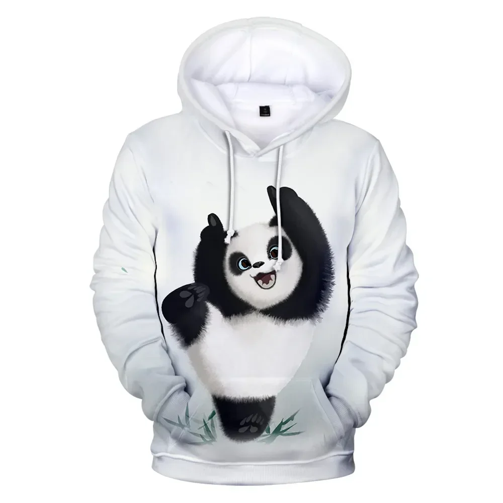 New Creative Chinese Panda Men Women Hoodie 3D Printed Pattern Cute Harajuku Pullover Fashion Casual Autumn Clothing