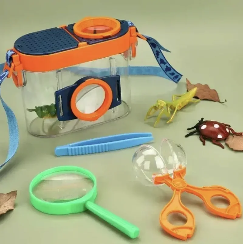 Insect Observation Box Transparent collect Outdoor Toy Set Capture Growth Scien Natural Exploration Child Tools Educational Toy