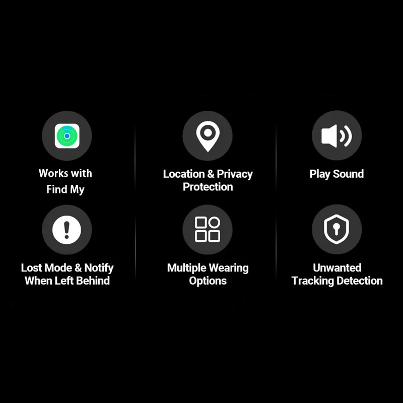 Bluetooth-Locator unterstützt IOS FindMy Breakpoint Location Sound Reminder Key Backpack Bluetooth Anti-Loss Device Smart Tracker ﻿