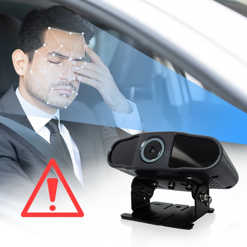 

Bus Truck AI Facial Recognition Voice Warning Driver Behavior Alarm Anti Fatigue Camera Monitor System