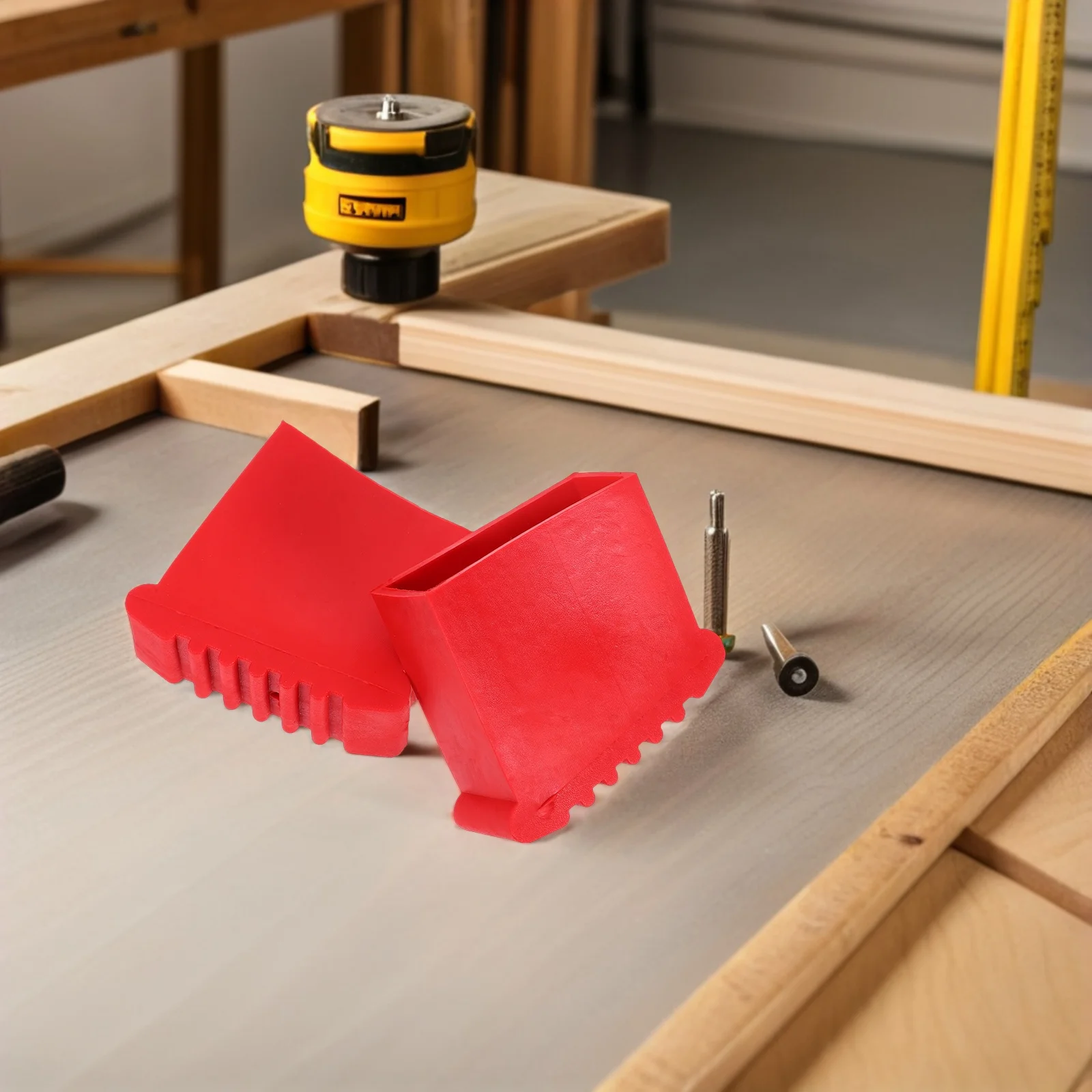 

2 шт. телескопическая складная лестница, телескопические удлинители, детали ступеней, чехлы для мебельных ножек из алюминиевого сплава, резиновые колпачки, конец