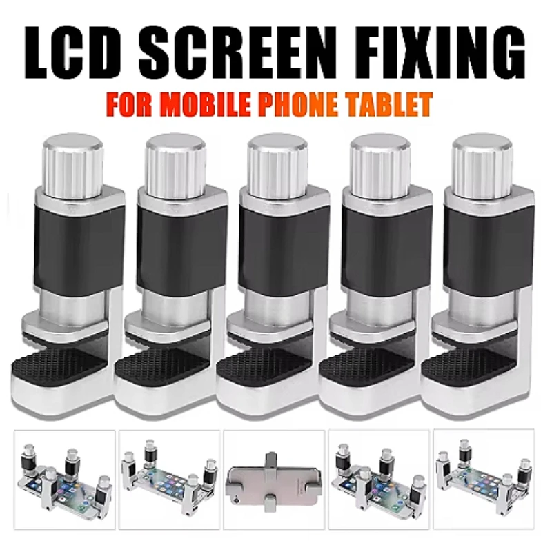 

1-2 шт. регулируемый пластиковый зажим для ремонта телефона, держатель для ЖК-дисплея, зажим для ремонта телефона, зажим для обслуживания, инструмент