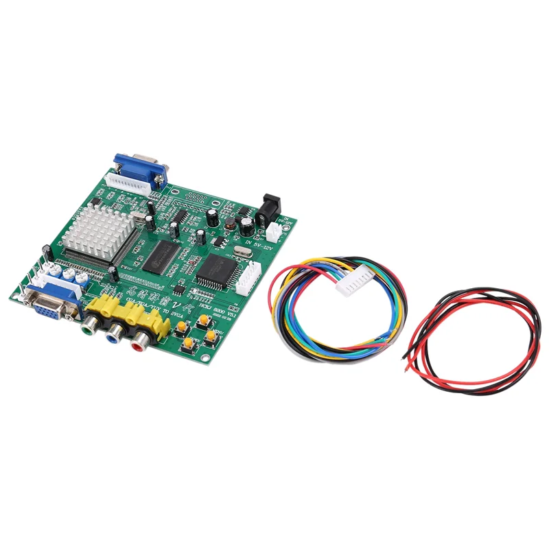 

T85C GBS8200 CGA//YUV/RGB в выход VGA аркадная игра Jamma HD видеоконвертер плата монитор к ЖК-дисплею GBS-8200
