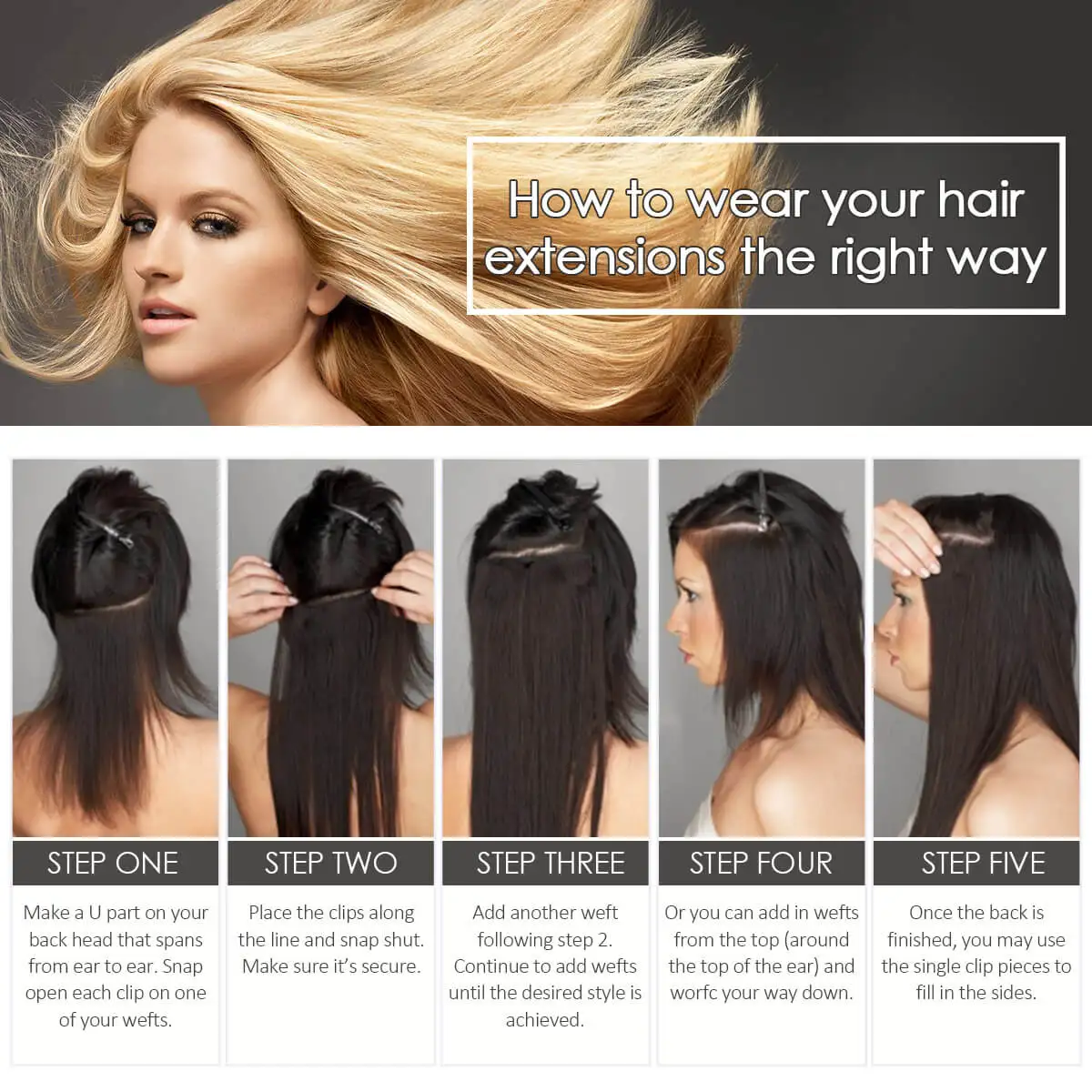 البرازيلي ريمي مستقيم كليب في وصلات شعر بشرية مجموعة من 6 شعر طبيعي 70 جرام 50 سنتيمتر وصلات شعر حقيقية للحجم والطول #3